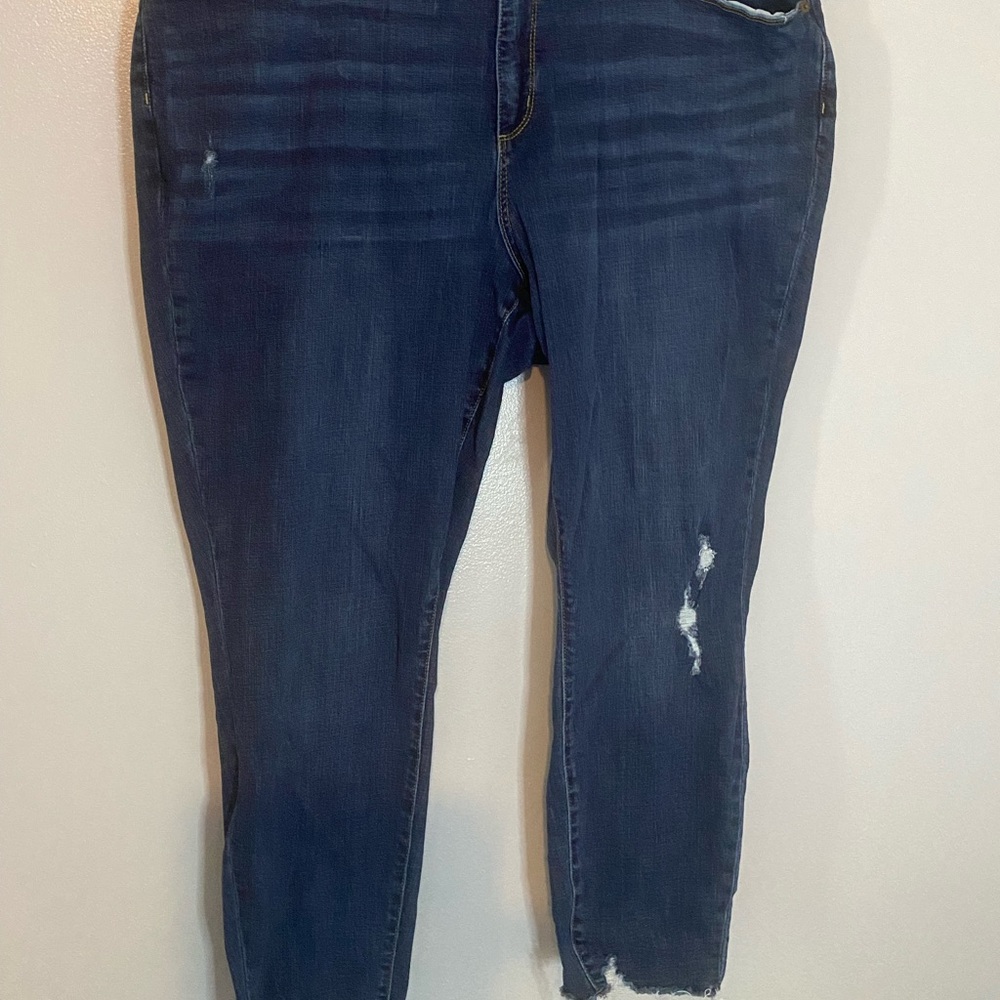 Ava & Viv dark blue jeans , new condition, 24W (#3)